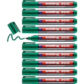 Rotulador Edding 300 Verde | Edding | Pack 10 Unidades